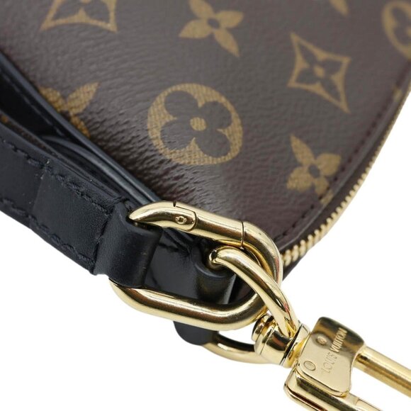 Louis Vuitton Cookie BB Monogram Canvas Hobo Bag Brown - Picture 5 of 12